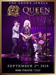 With freddie mercury, queen, rami malek, joe jonas. Queen Adam Lambert Crown Jewels Las Vegas Mgm Park Theater 2 9 2 18 Poster Wc Streams Adamlambert Queen With Adam Lambert Queen Poster Queen Brian May