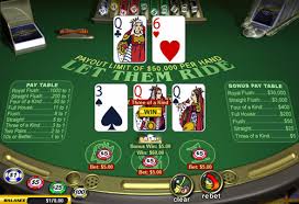 There is no need to worry about beating dealer's hand or wagering against. Let Them Ride Poker Let Them Ride Online Poker