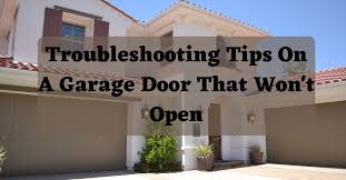garage door troubleshooting tips