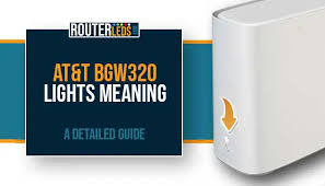 at t bgw320 lights meaning a detailed