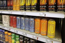 a young man drank four energy drinks a