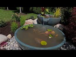 Small Front Yard Water Feature For