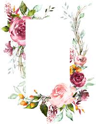 Download Vintage Floral Wedding Invitation Background Designs Png