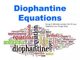 Ppt Diophantine Equations Powerpoint