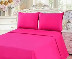 plain cotton double bedsheet set 1