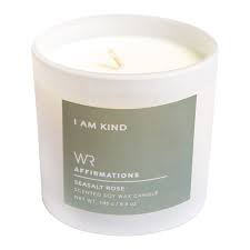scented candle in white jar 6 5oz