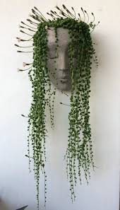 Decoration Head Planters Face Pot