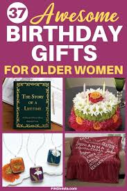 birthday gifts for older women best