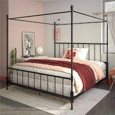 Dhp Emerson Metal Canopy Bed In King