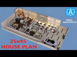 25x45 house plan 1125 sq ft house