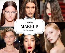 makeup trends for spring 2017