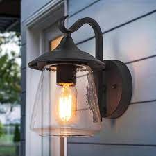 Black Porch Outdoor Wall Sconce