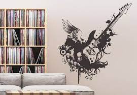 Wall Decal Guitar Wall Art