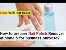 nail polish remover making real formula