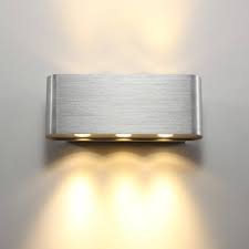 Brushed Aluminium Led Wall Light