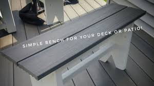 diy outdoor benches made with