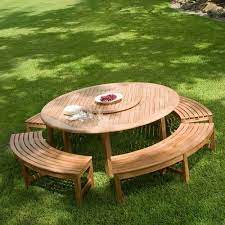 10 round outdoor table ideas round
