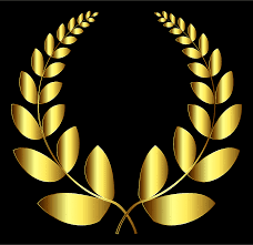 Corona de laurel laurel laurel oro, corona, hoja, simetría png | PNGEgg
