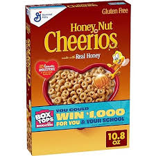 cheerios honey nut cheerios heart