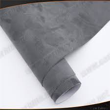 Carbins Alcantara Auto Stretch Suede Fabric Wholesale Gray