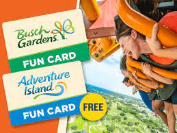 busch gardens 2019 fun card plus