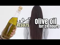 i left olive oil in my hair overnight
