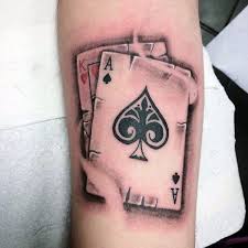 ace card tattoo meaning unraveling the