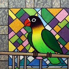 Lovebird Bruce Bodden Paintings
