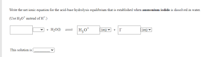 Answered Write The Net Ionic Equation