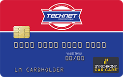 technet synchrony car care credit card