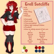 modern college au 2018 reference grell