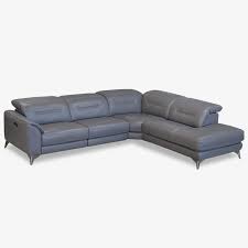 leather power reclining sectional
