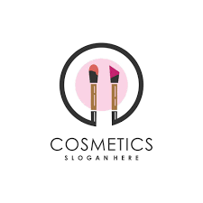 makeup logo design with modern unique