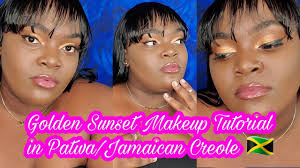 golden sunset makeup tutorial speaking