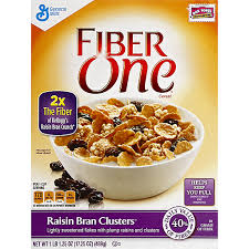 fiber one cereal raisin bran cers