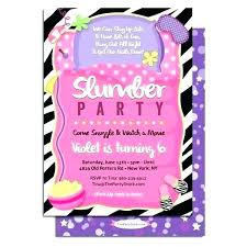 Slumber Party Invitations Templates Free Printable Invitation