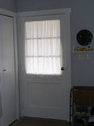 Glass Door Curtains Front Doors With