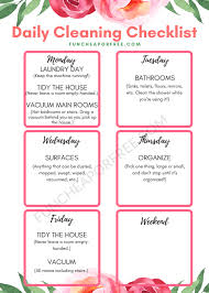 Cleaning Schedule To Deep Clean Your House From Fun Cheap Or
