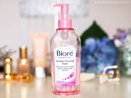 biore micellar cleansing water review
