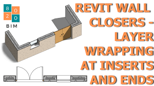 Revit Wall Wrapping At Door 8020 Bim