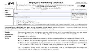 Save or instantly send your. W4 Form Printable 2020 W4 Form 2021 Printable