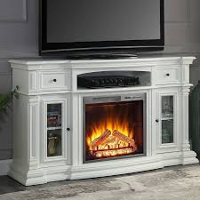 Tv Console With Fireplace