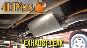 how to easily find an exhaust leak