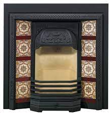 stovax victorian tiled fireplace front