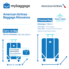 bage allowance for american airlines