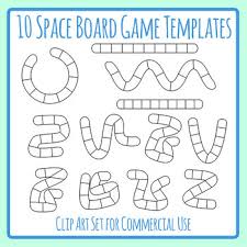 Star trek, star gate, babylon 5, farscape, fire fly (i know there is a game), battle star galacticia, earth2. 10 Space Board Game Templates Clip Art Set For Commercial Use Tpt