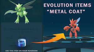 Pokemon Go Evolution Item Metal Coat for Scizor 100% IV Generation 2 -  YouTube