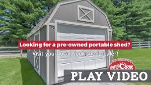 pre owned shed from cook portable