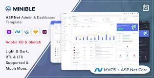 asp net core mvc5 admin dashboard