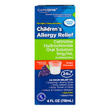 allergy relief cetirizine hydrochloride